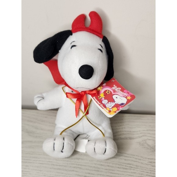 Whitman's Chocolate Peanuts Snoopy Devil Plush Stuffed‎ - Picture 1 of 11